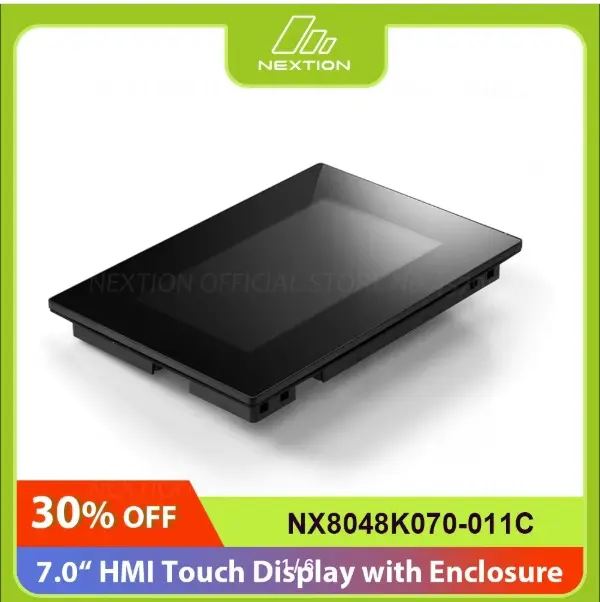 [IM170421001] Nextion Enhanced NX8048K070-011C 7.0″ inch HMI Capacitive Touch Display with enclosure