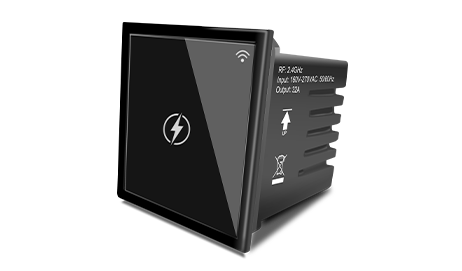 Smart WiFi Touch Panel 32A Switch – Retrofit for Anchor Modular WF510‑32A B, Compatible with Alexa and Google