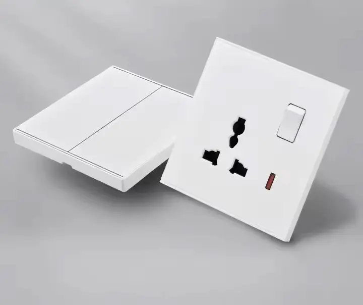 20A Water Heater Switch with Neon Flame Resisted Safety and Stable Electric Switch Socket