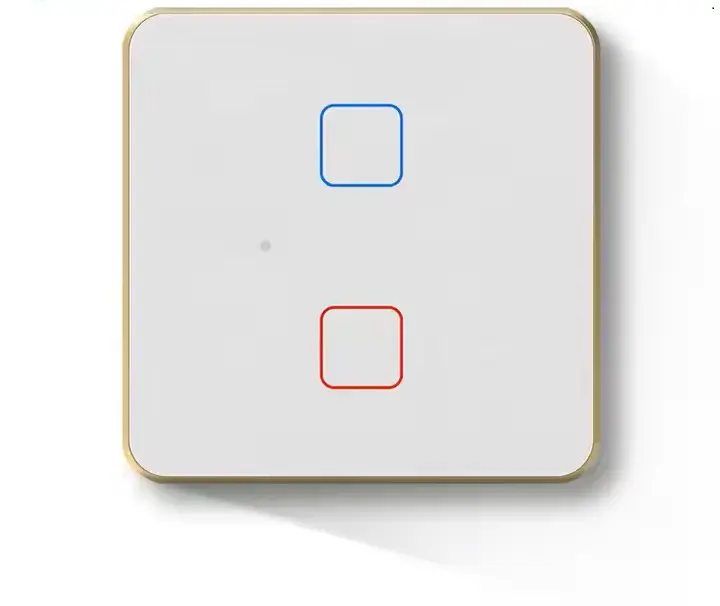 2M Indian Standard 86-Type Switch with for Tuya Smart 3-Speed Fan Light Control WiFi Dimming Touch Panel-Max Current 10A/16A"