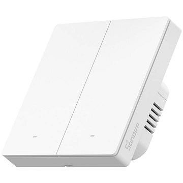 SONOFF M5-2C-86W 2Gang Smart Wall Switch Smart Home Two-Way eWeLink Remote Control Switchman Works with Alexa Google Home Alice