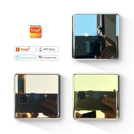 Smart Dimmer Switch Touch APP Voice Control Supports Tuya/Google/Alexa Zigbee Dimming Timer for Waterproof