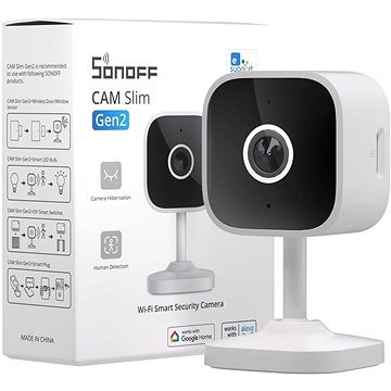 [6920075742879] SONOFF CAM-S2 Home Security Camera WiFi 1080P Motion Detection Alert Real-time Interactive Two-way Audio Support Alexa Google-CAM SLIM GEN2