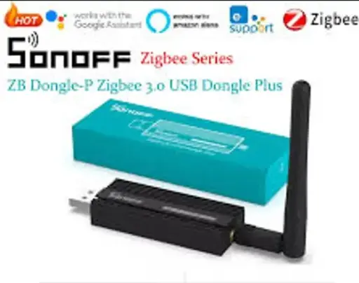 [9888010100046] SONOFF ZB Dongle-P Zigbee 3.0 USB Dongle Plus Wireless Zigbee Gateway Analyzer Zigbee2MQTT USB Interface Capture with Antenna